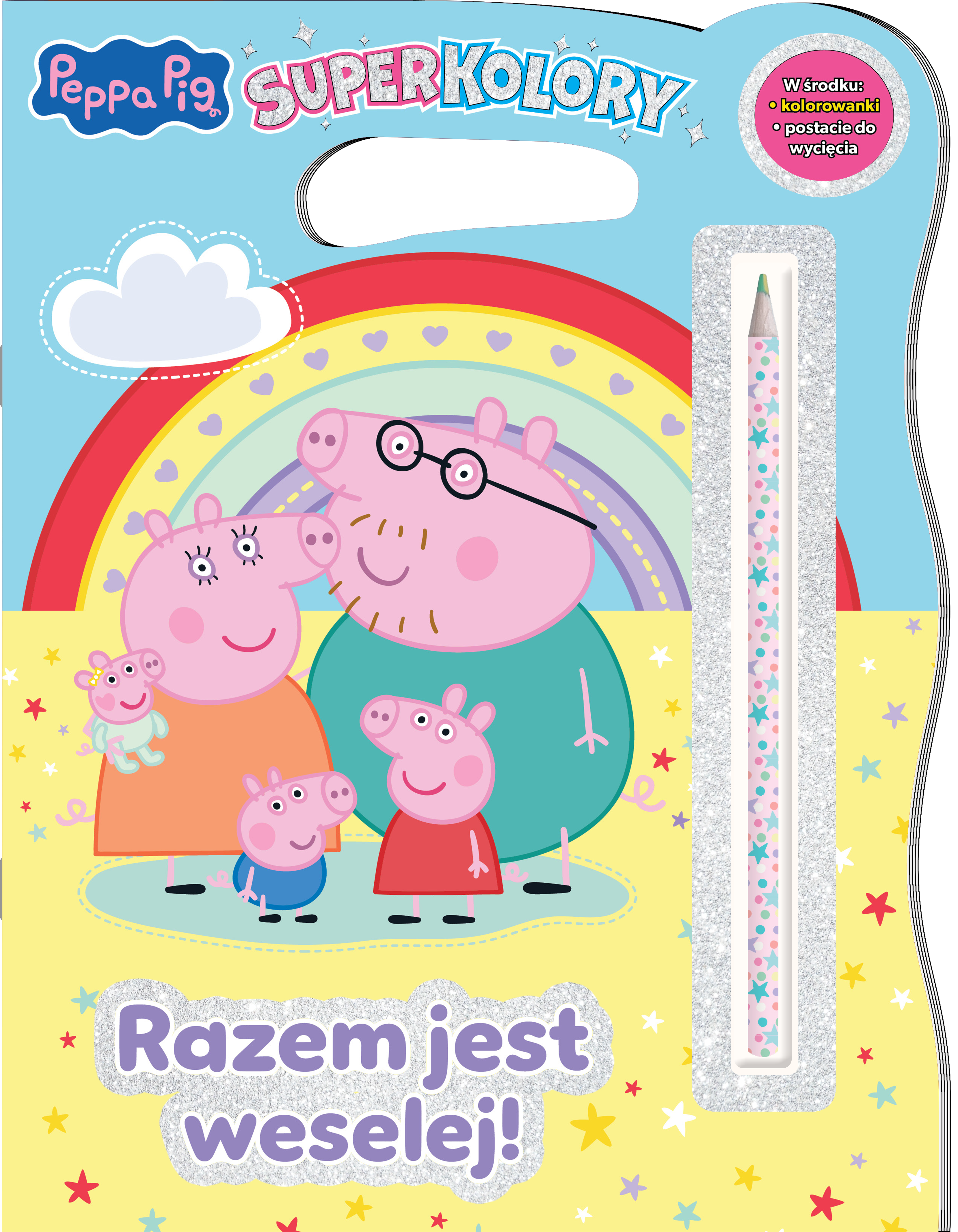 Razem jest weselej. Świnka Peppa. SuperKolory