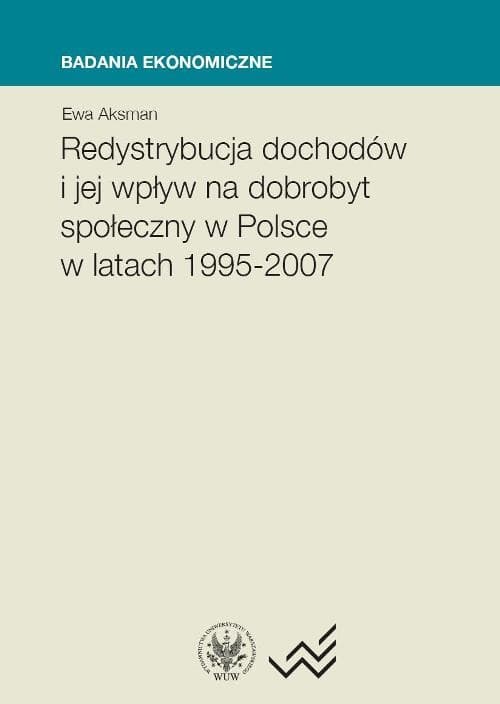 Redystrybucja dochodów i jej wpływ na dobrobyt społeczny w Polsce w latach 1995-2007