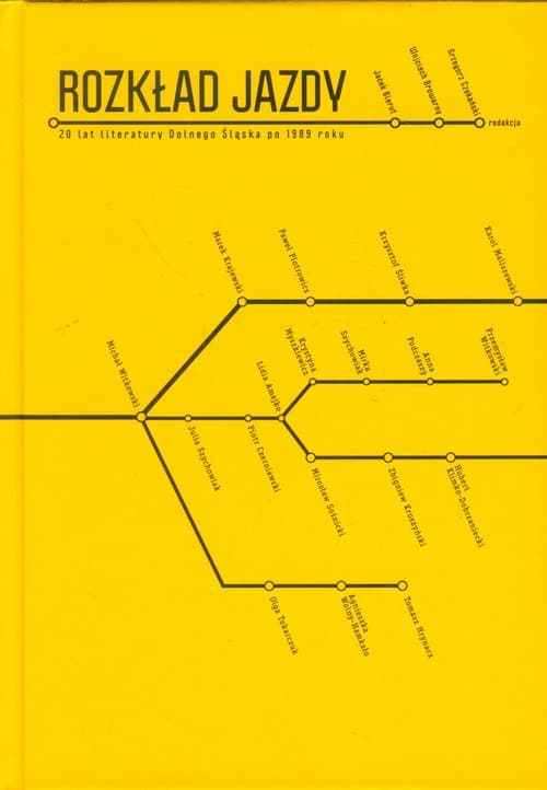 Rozkład jazdy Dwadzieścia  lat literatury Dolnego Śląska po 1989 roku