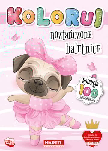 Roztańczone baletnice. Koloruj