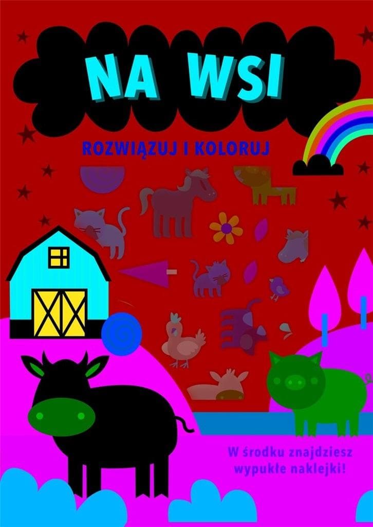 Rozwiązuj i koloruj Na wsi