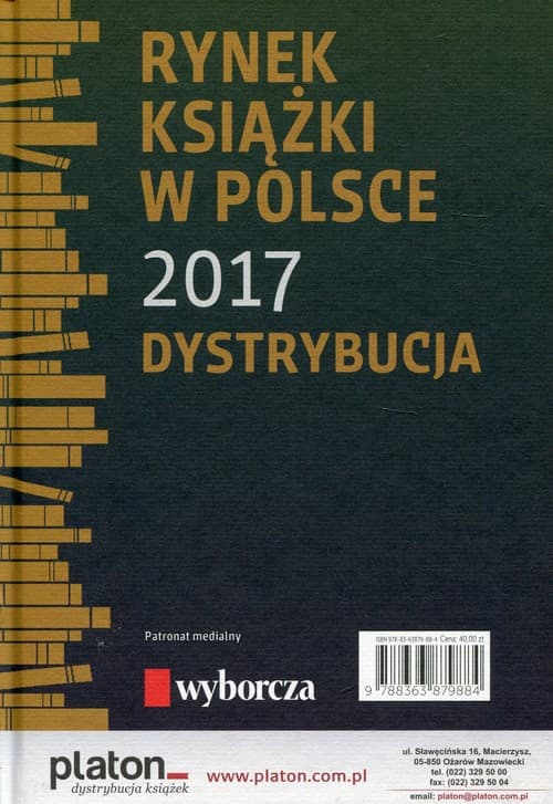 Rynek książki w Polsce 2017 Dystrybucja