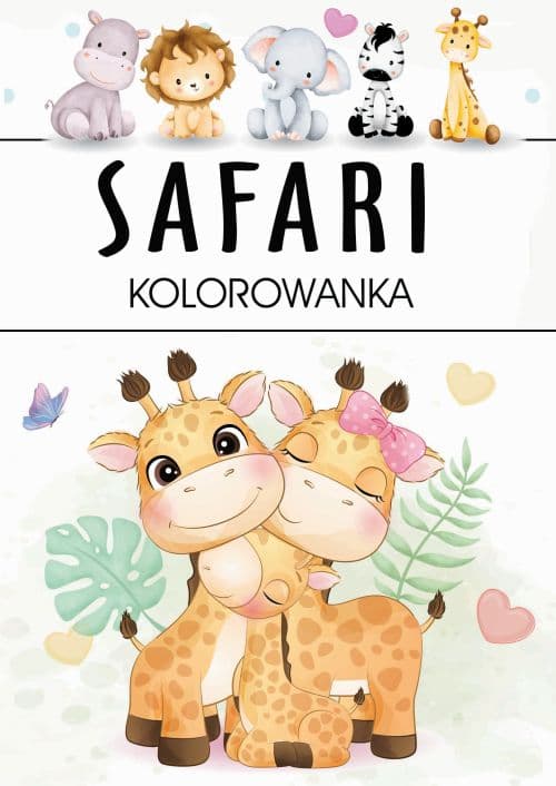 Safari Kolorowanka