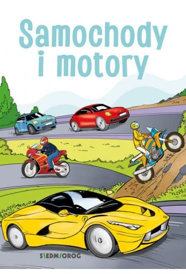 Samochody i motory Kolorowanki poznawcze
