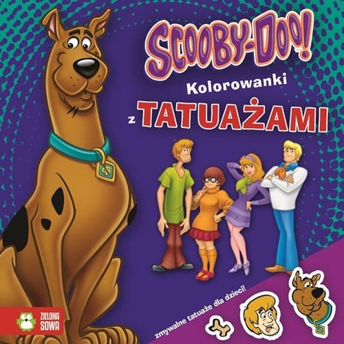 Scooby Doo Kolorowanka z tatuażami