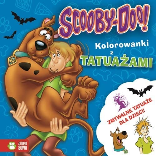 Scooby-Doo Kolorowanki z tatuażami