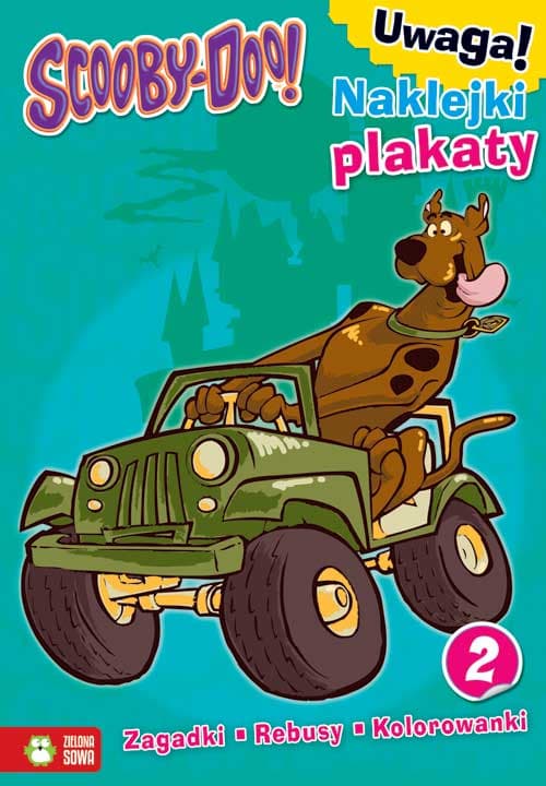 Scooby-Doo Zagadki rebusy kolorowanki 2