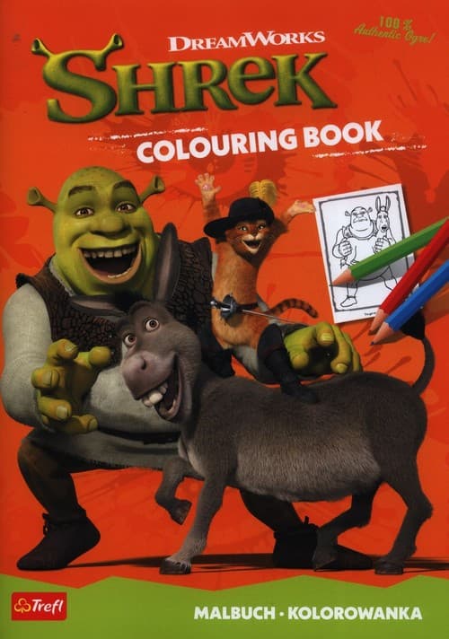 Shrek Kolorowanka