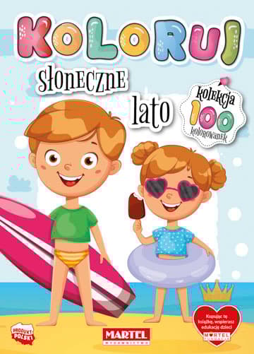 Słoneczne lato. Koloruj
