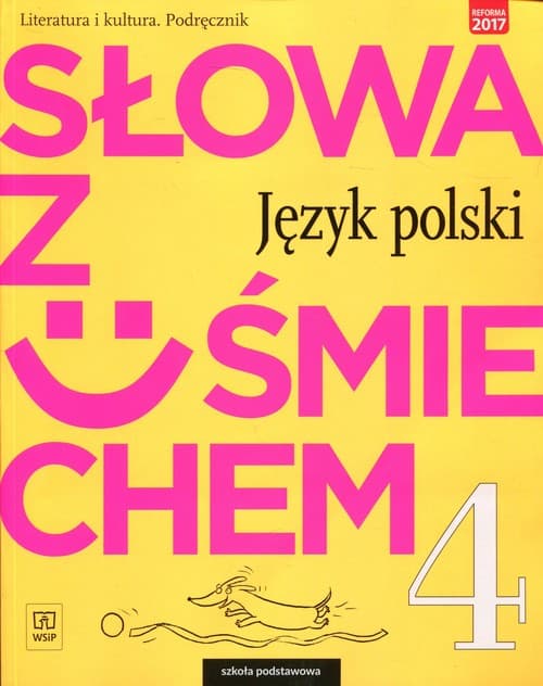 Słowa z uśmiechem 4 Literatura i kultura Podręcznik Szkoła podstawowa