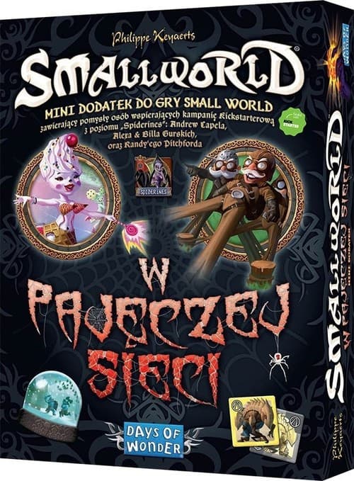 Small World W pajęczej sieci