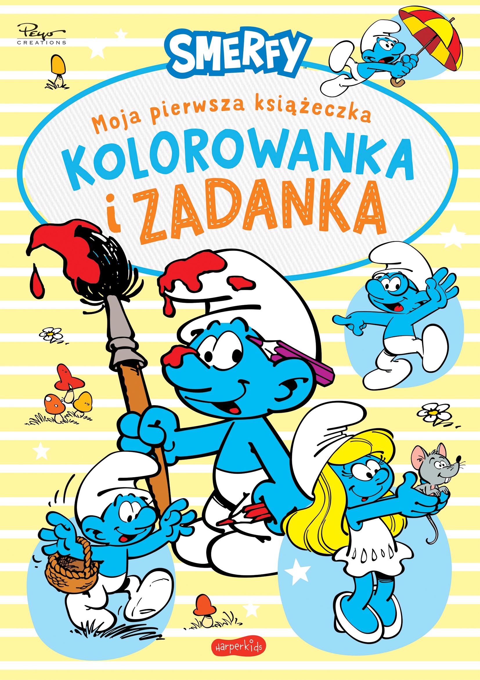 Smerfy. Moja pierwsza książeczka. Kolorowanka i zadanka
