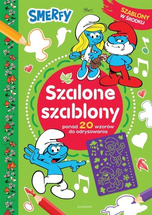 Smerfy Szalone szablony