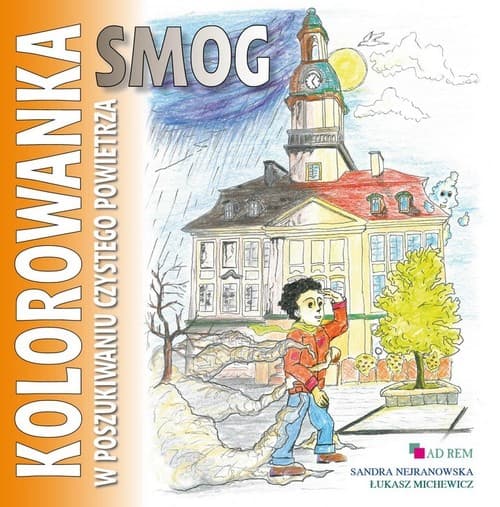 Smog W poszukiwaniu czystego powietrza kolorowanka