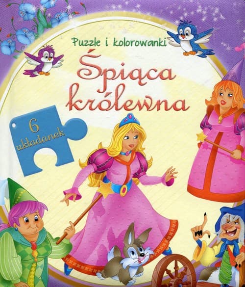 Śpiąca Królewna Puzzle i kolorowanki