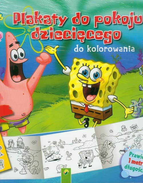 SpongeBob Plakaty do kolorowania