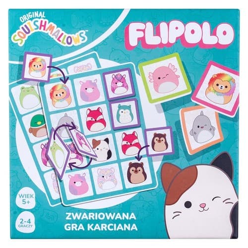 Squishmallows Gra karciana Flipolo