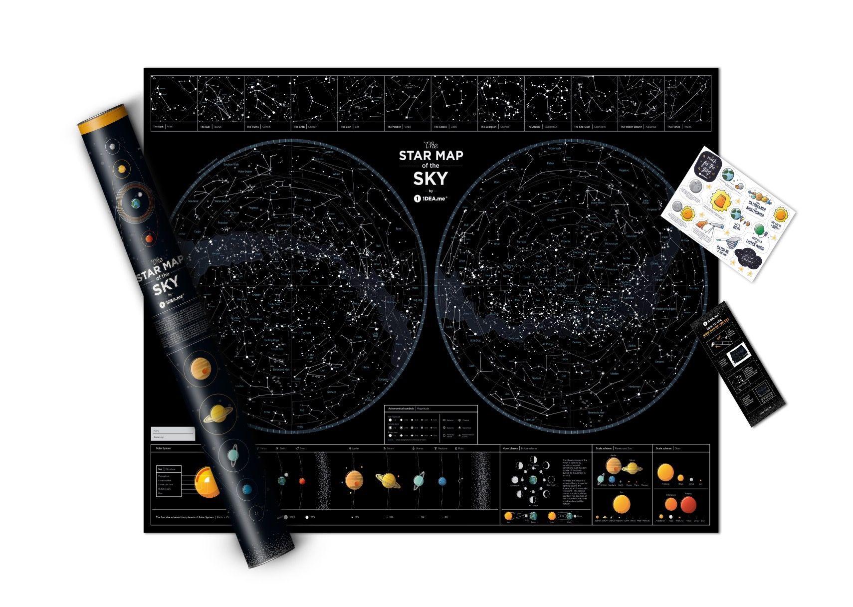 Star Map of the Sky 40