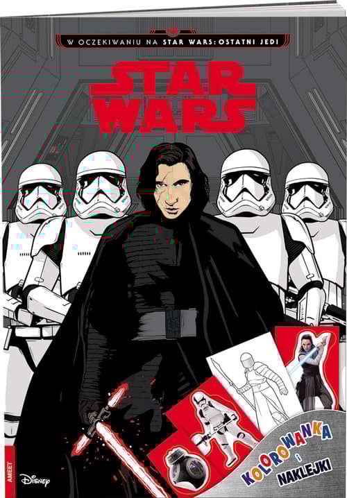Star Wars Kolorowanka i naklejki