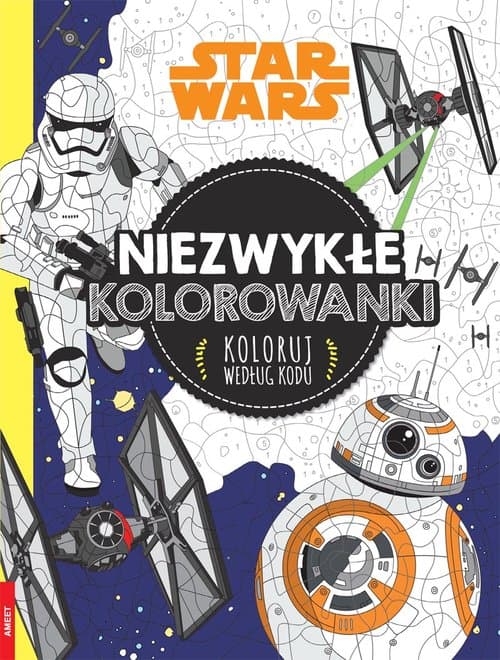 Star Wars Niezwykłe kolorowanki Koloruj według kodu KO-2