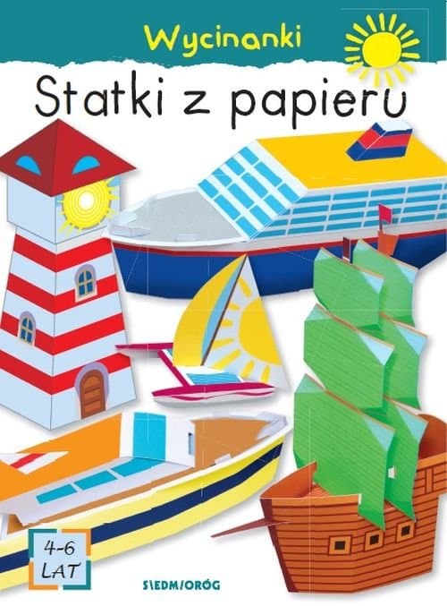 Statki z papieru Wycinanki