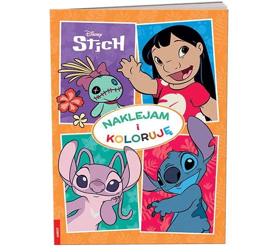 Stich Naklejam i Koloruję