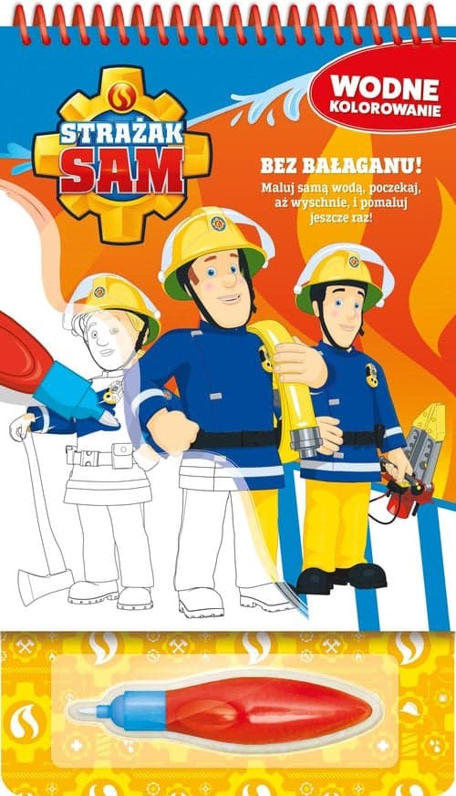 Strażak Sam Wodne kolorowanie