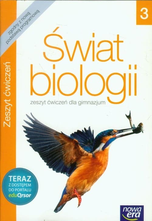 Świat biologii 3 Zeszyt ćwiczeń Gimnazjum