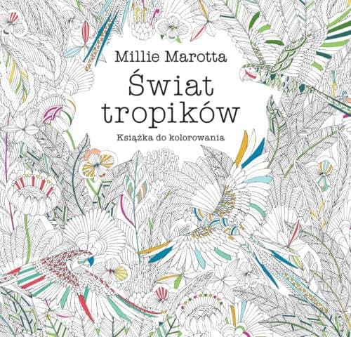 Świat tropików Książka do kolorowania