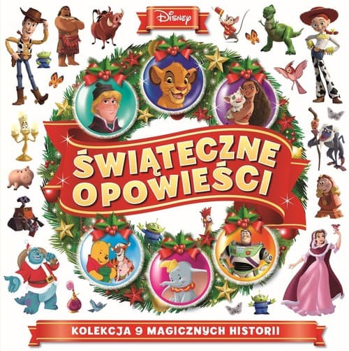 Świąteczne opowieści Disney Kolekcja 9 magicznych historii