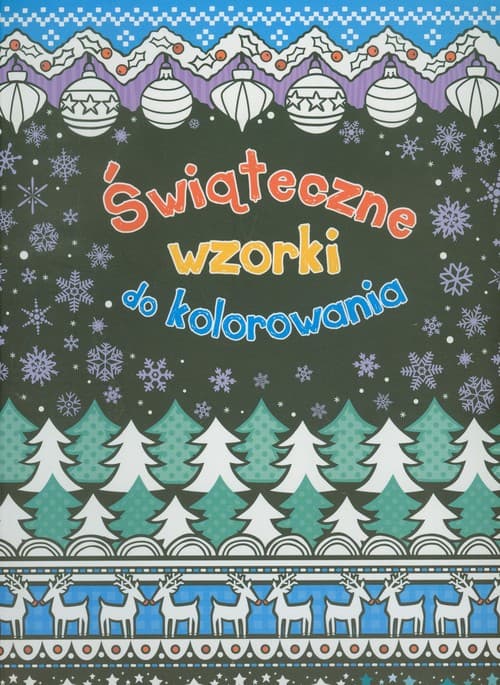 Świąteczne wzorki do kolorowania