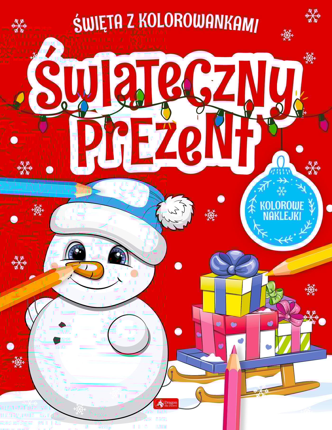 Świąteczny prezent. Święta z kolorowankami