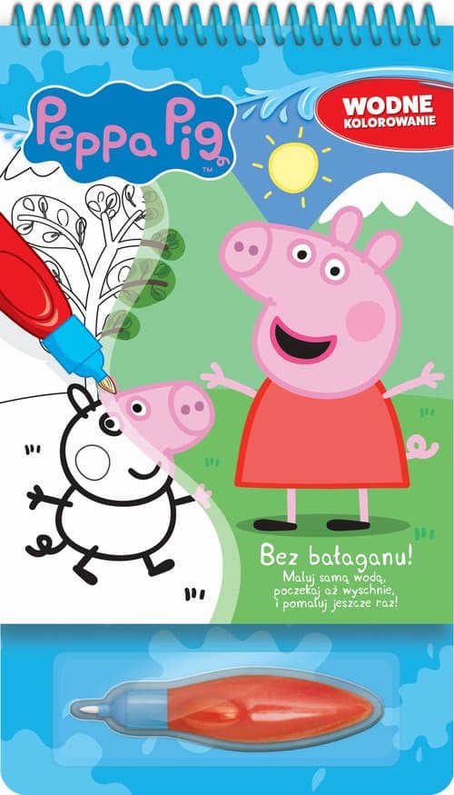 Świnka Peppa Wodne kolorowanie Część 3