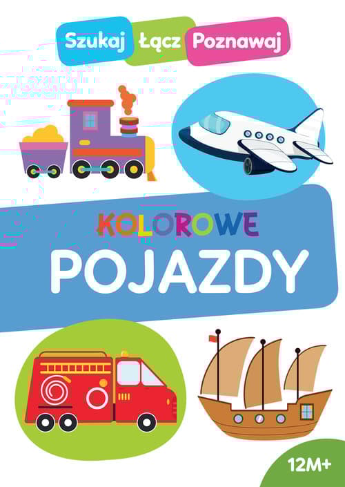 Szukaj łącz poznawaj. Kolorowe pojazdy