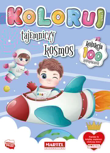 Tajemniczy kosmos. Koloruj