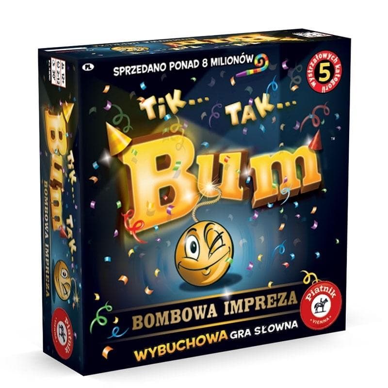 Gra planszowa "Tik... Tak... Bum!: Wybuchowa impreza"
