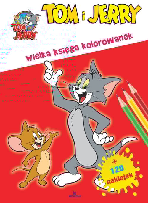 Tom i Jerry Wielka księga kolorowanek