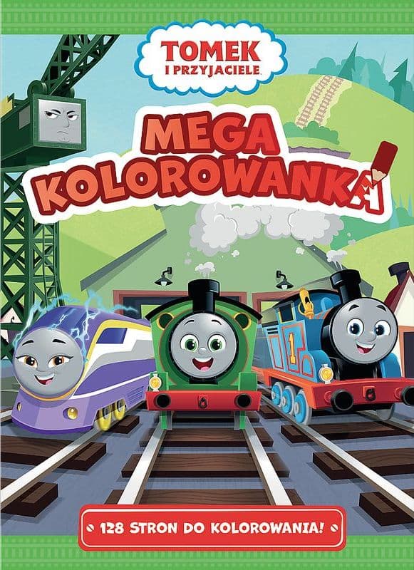 Tomek i Przyjaciele Mega kolorowanka