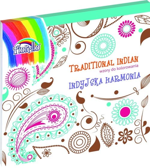 Traditional Indian wzory do kolorowania