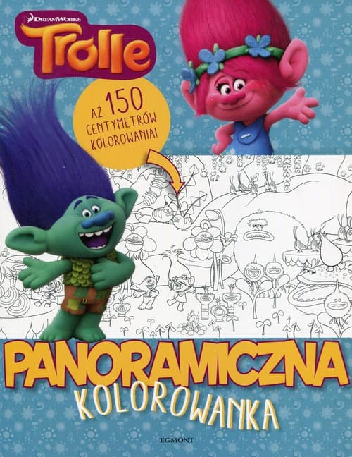 Trolle Panoramiczna kolorowanka