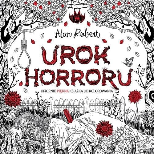 Urok horroru Upiorni piękna książka do kolorowania