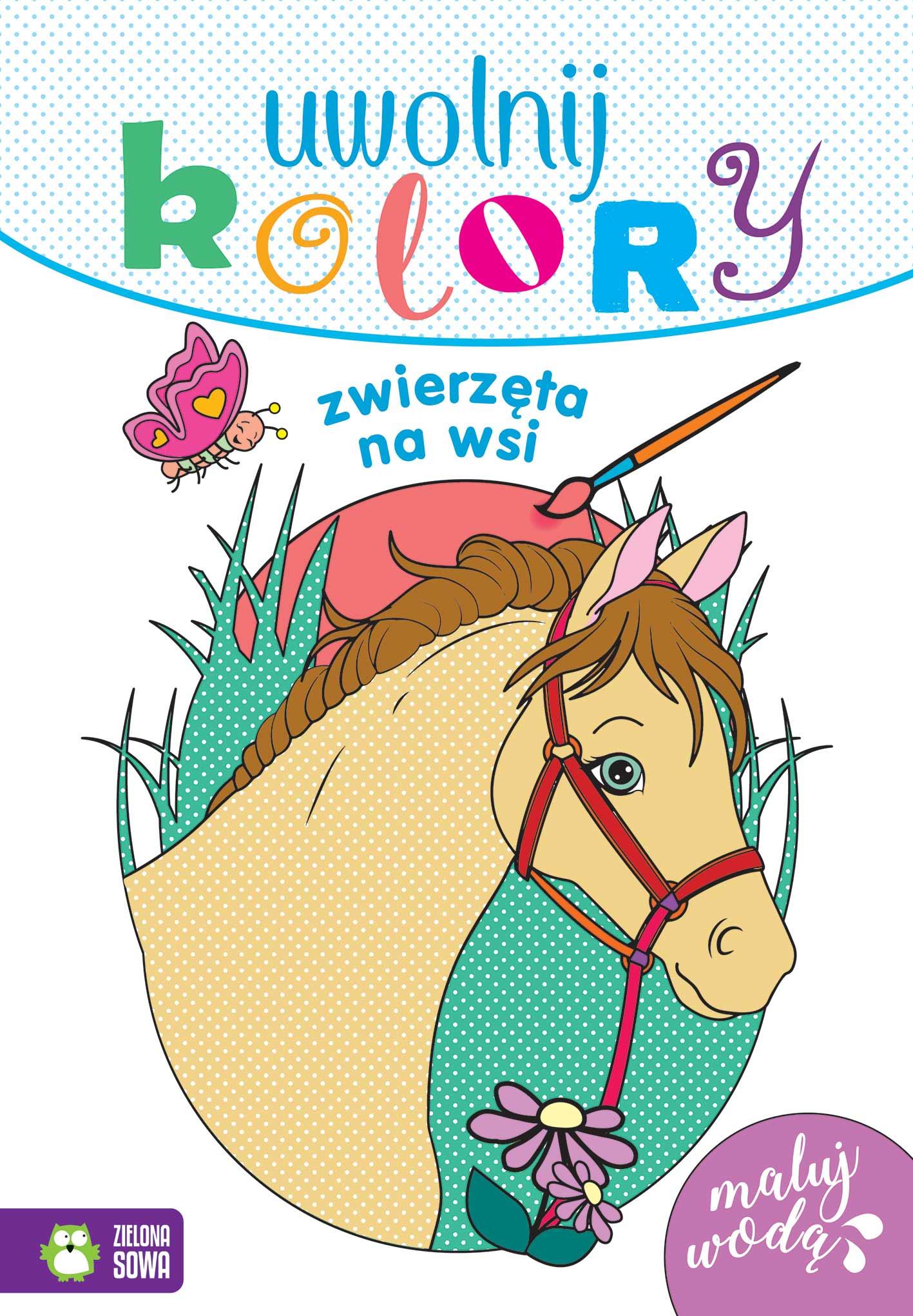 Uwolnij kolory Zwierzęta na wsi