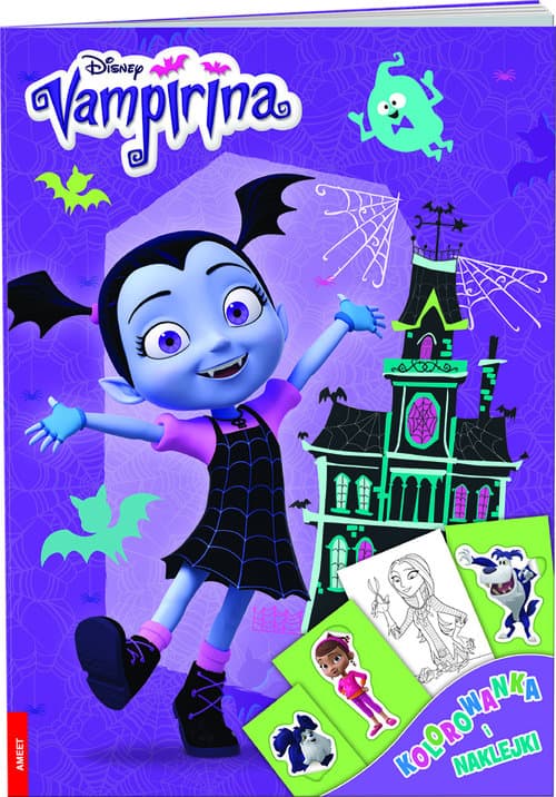 Vampirina Kolorowanka i naklejki DPN-33