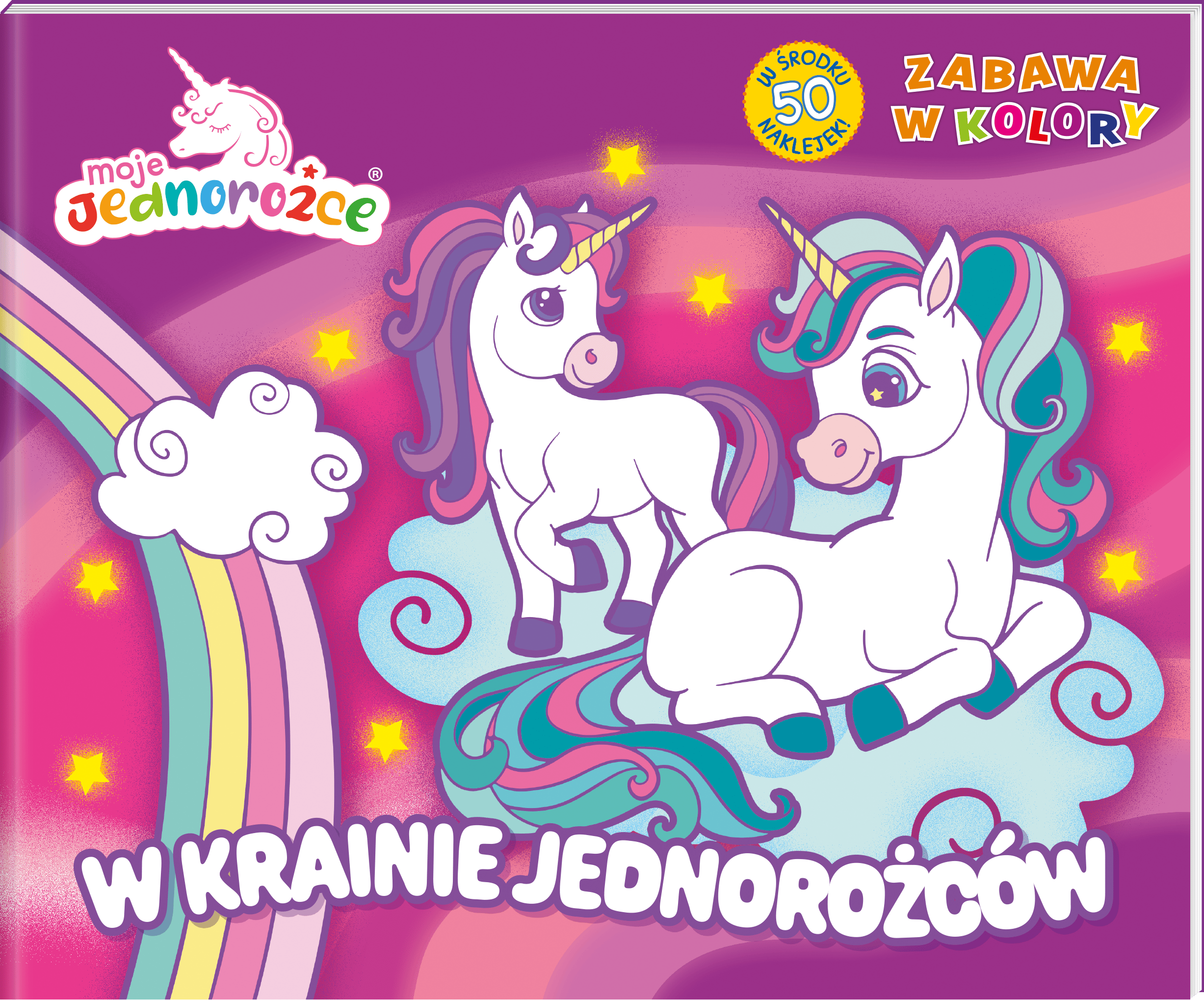 W baśniowym świecie. Moje Jednorożce. Zabawa w kolory