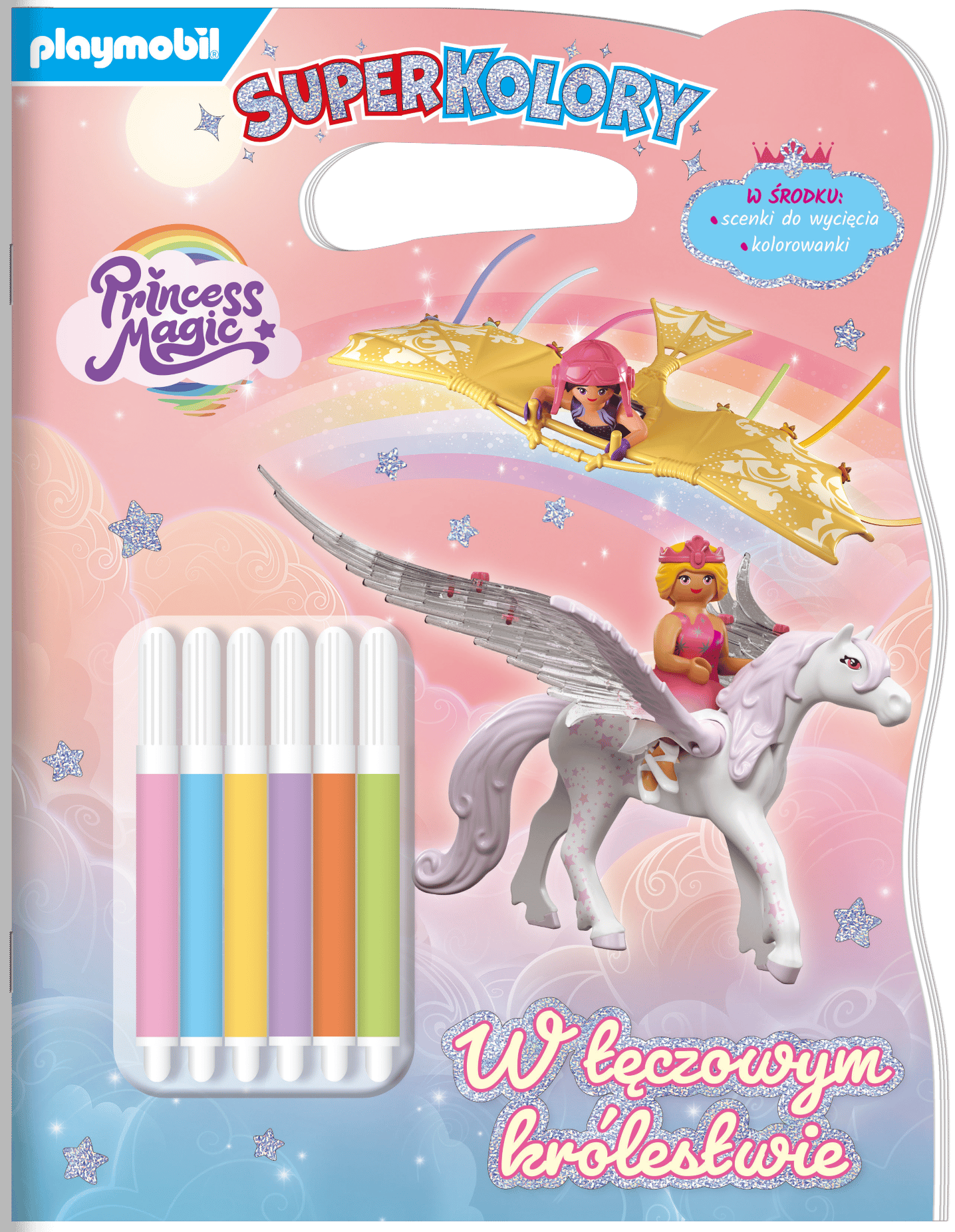 W tęczowym królestwie. Princess Magic. Superkolory