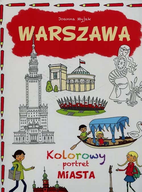 Warszawa Kolorowy portret miasta