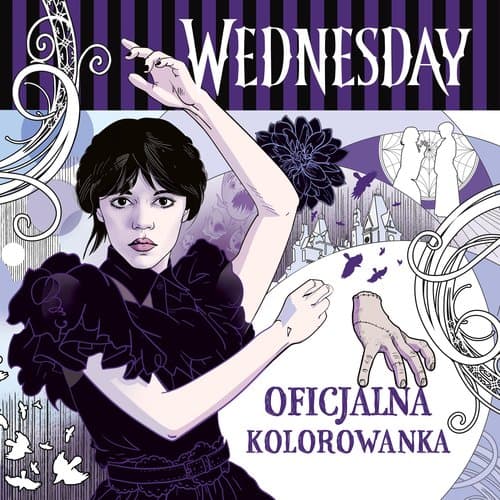 Wednesday. Oficjalna kolorowanka