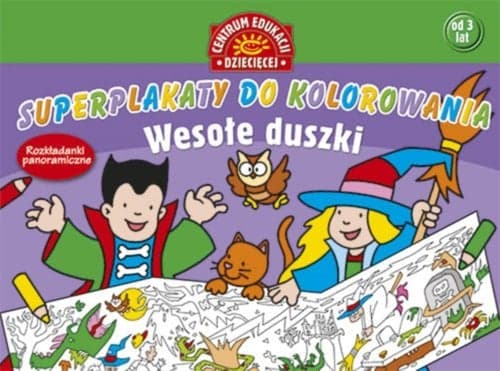 Wesołe duszki Superplakaty do kolorowania