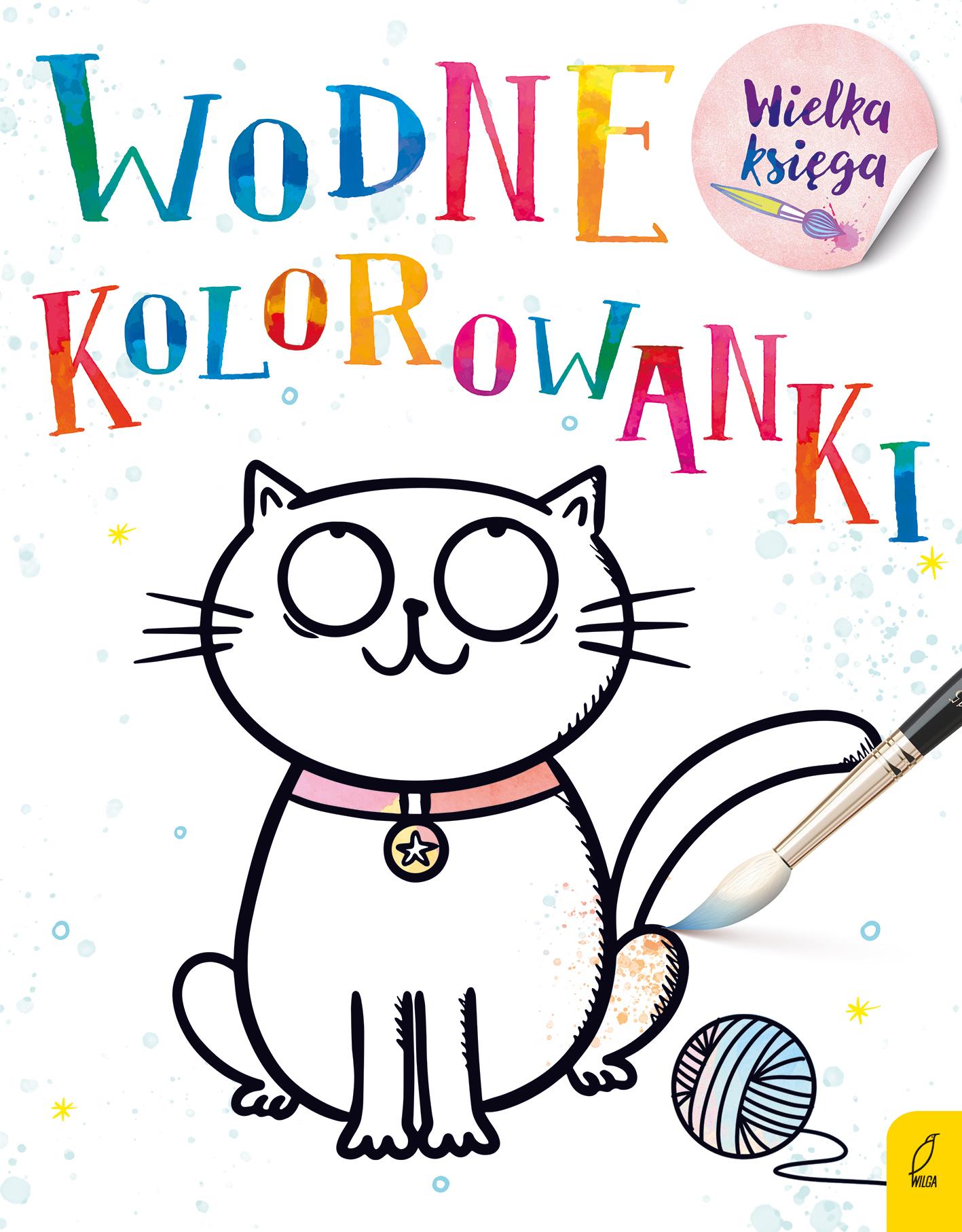 Wielka księga kolorowanek wodnych