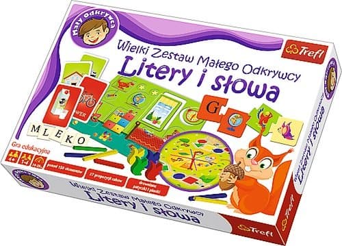 Wielki Zestaw Małego Odkrywcy Litery i Słowa